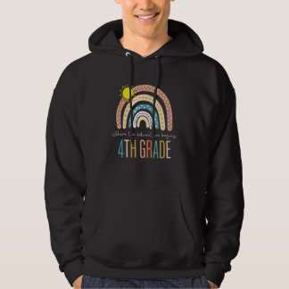 Zurück zur Schule 4. Klasse, wo das Abenteuer begi Hoodie