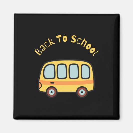 Zurück zur Schule 4 Magnet (Vorne)