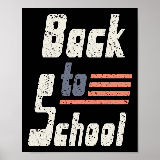 Zurück zur Schule 4 Poster (Vorne)