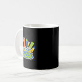 Zurück zur Schule 5 Kaffeetasse (Vorderseite Links)