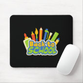 Zurück zur Schule 5 Mousepad (Mit Mouse)