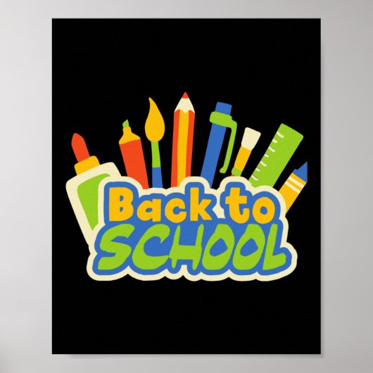 Zurück zur Schule 5 Poster (Vorne)