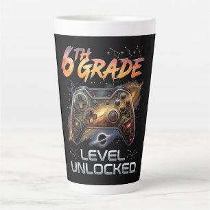 Zurück zur Schule 6. Klasse Gamer Erster Schultag Milchtasse