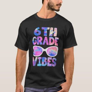 Zurück zur Schule 6. Klasse Vibes Erster Tag Lehre T-Shirt