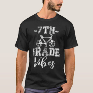 Zurück zur Schule 7. Klasse Stimmung Erster Tag Le T-Shirt