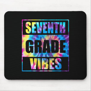 Zurück zur Schule 7. Klasse Vibes Erster Schultag Mousepad