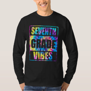 Zurück zur Schule 7. Klasse Vibes Erster Tag Lehre T-Shirt