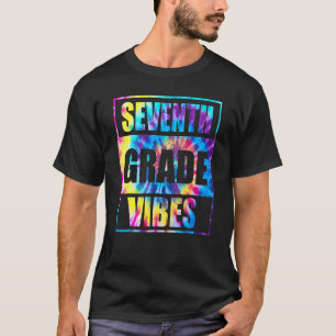 Zurück zur Schule 7. Klasse Vibes Erster Tag Lehre T-Shirt