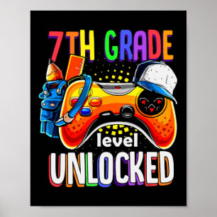 Zurück zur Schule 7. Stufe frei Poster