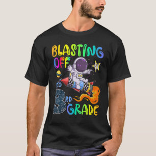 Zurück zur Schule Abbrechen in die dritte Klasse A T-Shirt