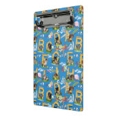 Zurück zur Schule ABC Wiederholung des Designs Mini Klemmbrett (Gewinkelt2)