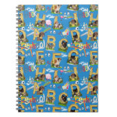 Zurück zur Schule ABC Wiederholung des Designs Notizblock (Vorderseite)