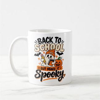 Zurück zur Schule, aber machen Sie es gruselig Hal Kaffeetasse