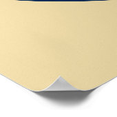 Zurück zur Schule-Abzeichen-Design Poster (Ecke)