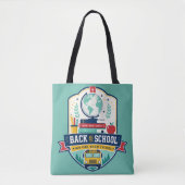 Zurück zur Schule-Abzeichen-Design Tasche (Vorderseite)