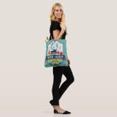 Zurück zur Schule-Abzeichen-Design Tasche (Am Model)