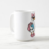 Zurück zur Schule Alberne Gänseheien Kinder Kaffeetasse (Vorderseite Links)