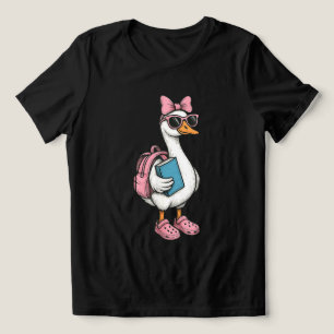 Zurück zur Schule Alberne Gänseheien Kinder Tri-Blend Shirt