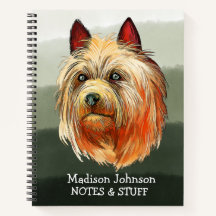 Zurück zur Schule - Australian Terrier Notebook