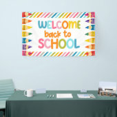 Zurück zur Schule Banner (Messeveranstaltung)