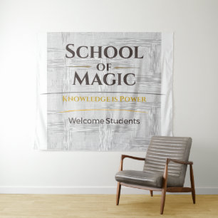 Zurück zur Schule Banner Klassenzimmer Dekoration  Wandteppich