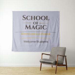 Zurück zur Schule Banner Klassenzimmer Dekoration  Wandteppich