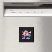 Zurück zur Schule Baseball-Eis-Drip Erster Schulta Magnet (In Situ (Geschirrspüler))