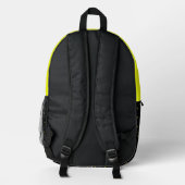 Zurück zur Schule Bedruckter Rucksack (Rückseite)