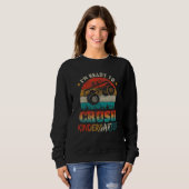 Zurück zur Schule bereit, den Kindergarten-Monster Sweatshirt (Vorne ganz)