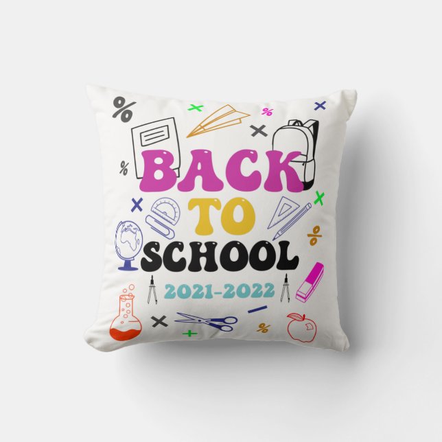 Zurück zur Schule | Bestes Geschenk für den 1. Sch Kissen (Vorderseite)