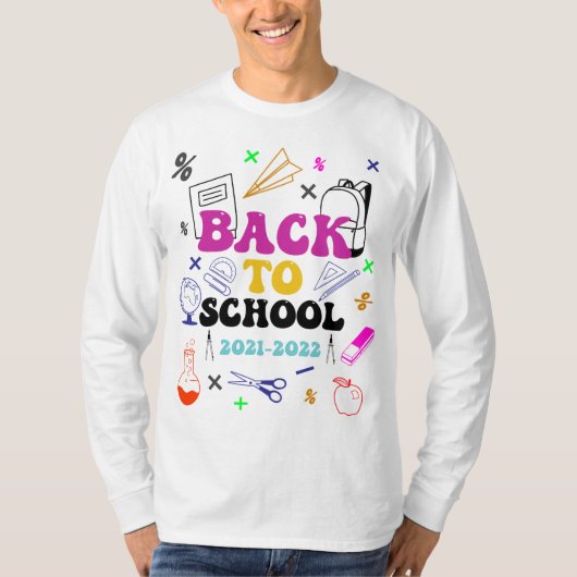 Zurück zur Schule | Bestes Geschenk für den 1. Sch T-Shirt (Vorderseite)