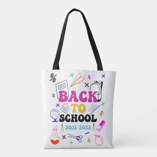 Zurück zur Schule | Bestes Geschenk für den 1. Sch Tasche (Rückseite)