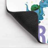 Zurück zur Schule bin ich bereit, das Dino der dri Mousepad (Ecke)