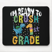 Zurück zur Schule bin ich bereit, den ersten Grad Mousepad (Vorne)