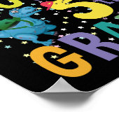 Zurück zur Schule bin ich bereit für Rock 5. Klass Poster (Ecke)