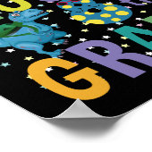 Zurück zur Schule bin ich bereit zum 8. Klasse Din Poster (Ecke)