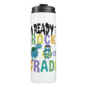 Zurück zur Schule bin ich bereit zum 8. Klasse Din Thermosbecher (Vorderseite)