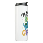 Zurück zur Schule bin ich bereit zum 8. Klasse Din Thermosbecher (Nach links gedreht)