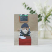 Zurück zur Schule Bubba Postkarte (Stehend Vorderseite)