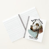 Zurück zur Schule Burgos Pointer Notebook Notizblock (Innenseite)