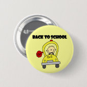 Zurück zur Schule Button (Vorne & Hinten)