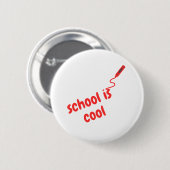 Zurück zur Schule Button (Vorne & Hinten)
