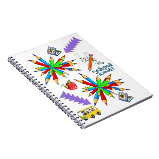 Zurück zur Schule: Cooles Notebook Notizblock (Rechte Seite)