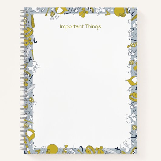 Zurück zur Schule | Das SpiralNotebook des Lehrers Notizblock (Vorderseite)