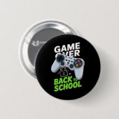 Zurück zur Schule Die Schule am ersten Tag Button (Vorne & Hinten)