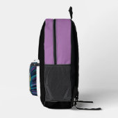 Zurück zur Schule Druckausschnitt Rucksack (Rechts)