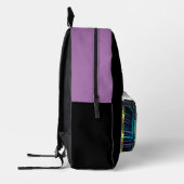 Zurück zur Schule Druckausschnitt Rucksack (Links)