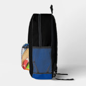 Zurück zur Schule Druckausschnitt Rucksack (Rechts)