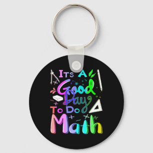 Zurück zur Schule - ein guter Tag für Mathematikle Schlüsselanhänger