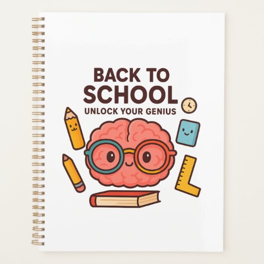 Zurück zur Schule - Entsperren Sie Ihr echtes Note Planer (Vorderseite)